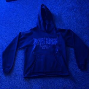 Brown Graphic Hoodie